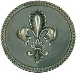 22-1.2.2  Fleur-de-lis - French white metal